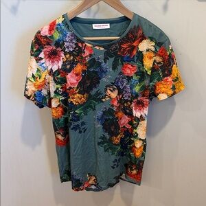 Orlebar Brown Floral Tee Size XL